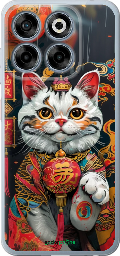 Силиконовый чехол China Cat v2 для ZTE Nubia V70 - 6135u-4083 изображение 