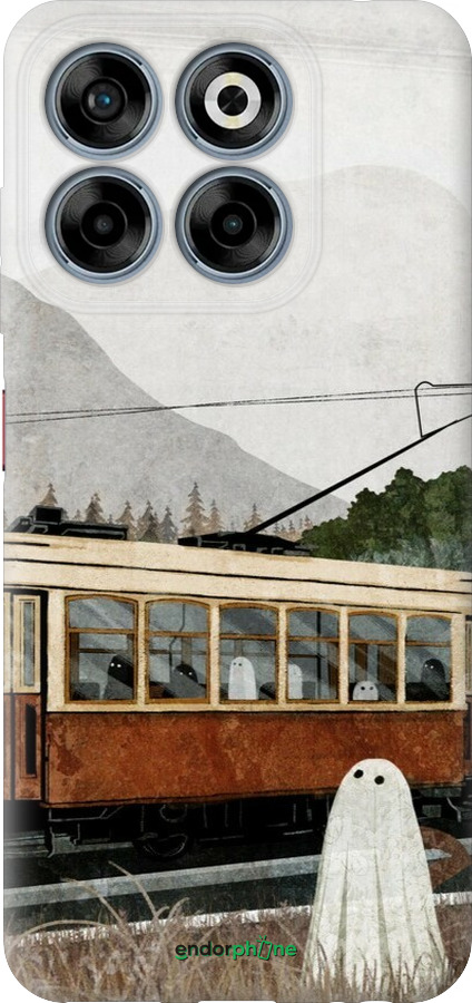 Силиконовый чехол Призрак 2 для ZTE Nubia V70 - 6247u-4083 изображение 