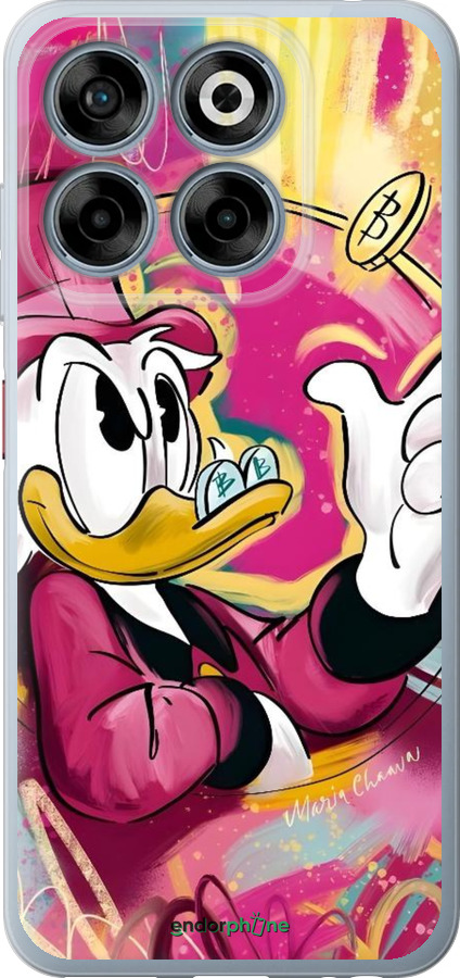 Силиконовый чехол Скрудж для ZTE Nubia V70 - 6283u-4083 изображение 