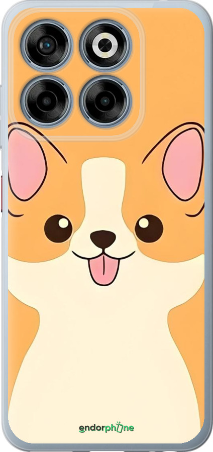 Силиконовый чехол Милый пес для ZTE Nubia V70 - 6296u-4083 изображение 