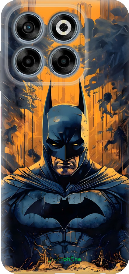 Силиконовый чехол Бэтмен для ZTE Nubia V70 - 6335u-4083 изображение 