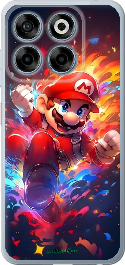 Силіконовий чехол Супер Маріо для ZTE Nubia V70 - 6342u-4083 изображение 