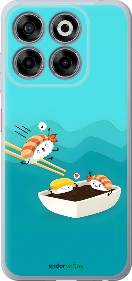 Силиконовый чехол Суши для ZTE Nubia V70 - 6354u-4083 изображение 