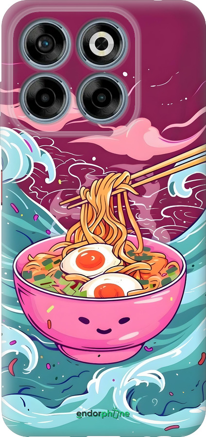 Силиконовый чехол Рамен для ZTE Nubia V70 - 6360u-4083 изображение 