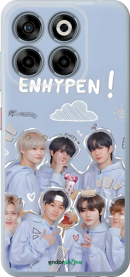 Силиконовый чехол Энхайпен для ZTE Nubia V70 - 6362u-4083 изображение 