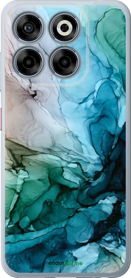 Силіконовий чехол З абстрактним малюнком барвисті Солоні береги для ZTE Nubia V70 - 6405u-4083 изображение 