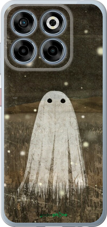 Силиконовый чехол Привидение и светлячки для ZTE Nubia V70 - 6406u-4083 изображение 