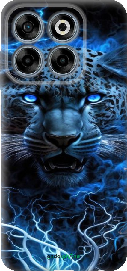 Силіконовий чехол Крижаний леопард для ZTE Nubia V70 - 6460u-4083 изображение 