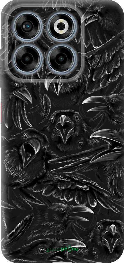 Силіконовий чехол Вороня лють для ZTE Nubia V70 - 6474u-4083 изображение 