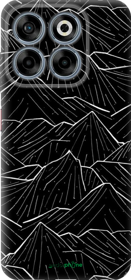 Силиконовый чехол С изображением Темных гор для ZTE Nubia V70 - 6489u-4083 изображение 