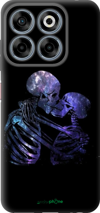 Силиконовый чехол С изображением скелета для ZTE Nubia V70 - 6537u-4083 изображение 