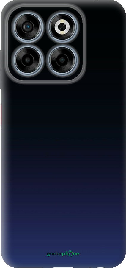 Силіконовий чехол Градієнт у темно-синьому стилі для ZTE Nubia V70 - 6542u-4083 изображение 