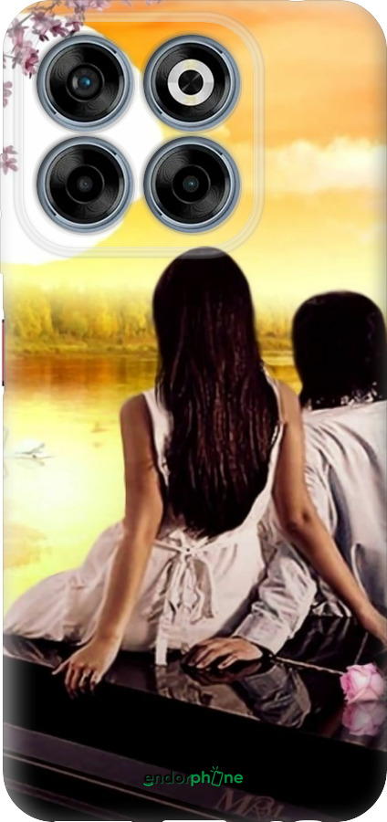 Силиконовый чехол Sunset для ZTE Nubia V70 - 6607u-4083 изображение 