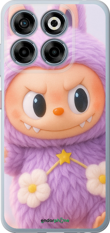 Силиконовый чехол Лабубу для ZTE Nubia V70 - 6708u-4083 изображение 