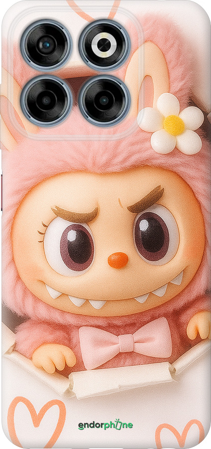 Силиконовый чехол Лабубу 2 для ZTE Nubia V70 - 6710u-4083 изображение 