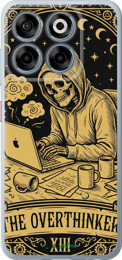 Силіконовий чехол The Overthinker для ZTE Nubia V70 - 6774u-4083 изображение 