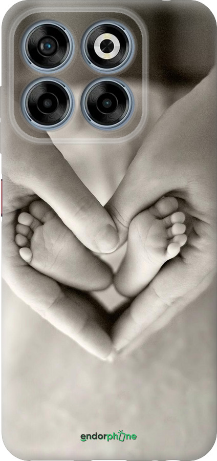 Силиконовый чехол Любовь для ZTE Nubia V70 - 699u-4083 изображение 