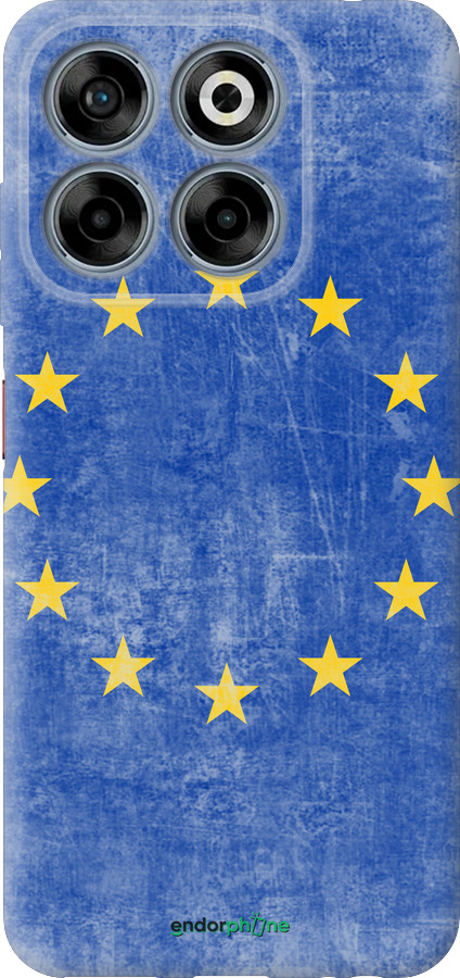 Силіконовий чехол Євросоюз 4 для ZTE Nubia V70 - 765u-4083 изображение 