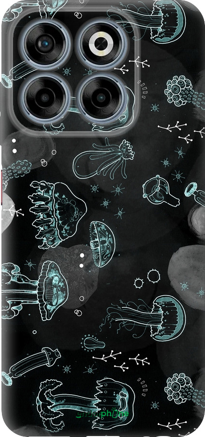 Силиконовый чехол Медузы для ZTE Nubia V70 - 906u-4083 изображение 