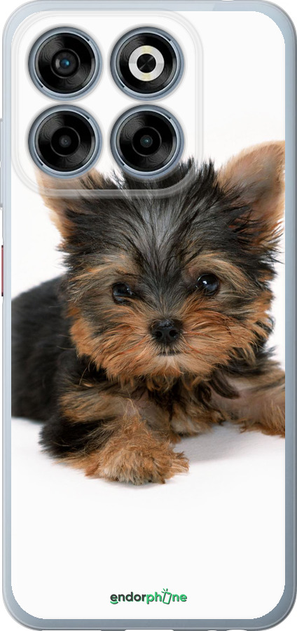 Силиконовый чехол Щенок йоркширского терьера для ZTE Nubia V70 - 931u-4083 изображение 