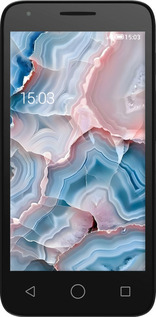 Силиконовый чехол Мрамор для Alcatel One Touch Pixi 3 4.5 - 6306u-408 изображение 