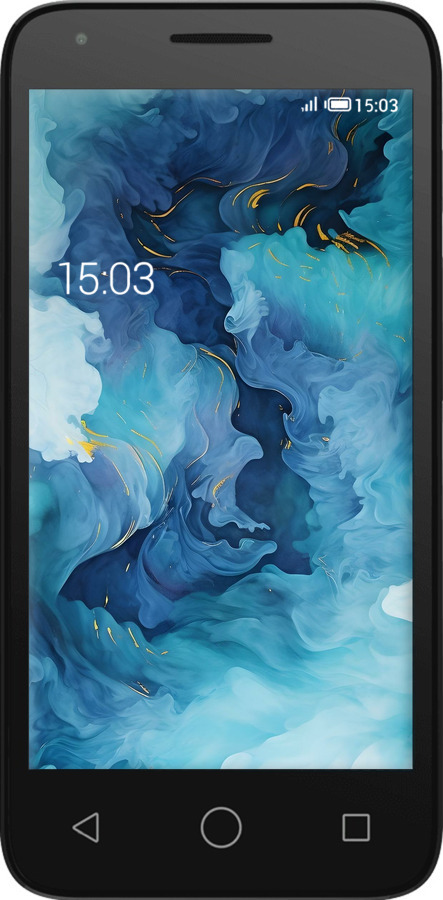 Силиконовый чехол Акварель для Alcatel One Touch Pixi 3 4.5 - 6320u-408 изображение 