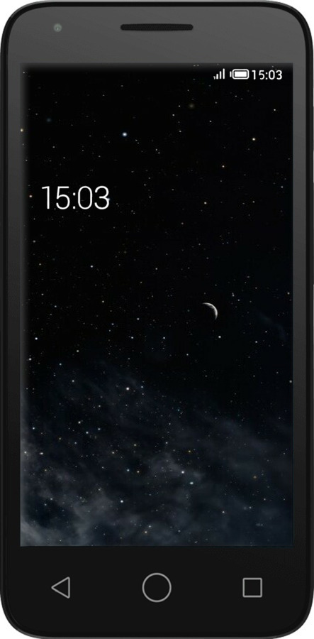 Силиконовый чехол Ночное небо для Alcatel One Touch Pixi 3 4.5 - 6451u-408 изображение 