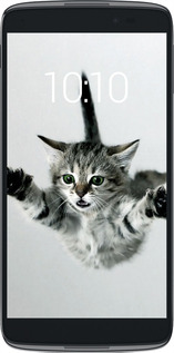 Силіконовий чехол Літаюче кошеня для Alcatel One Touch Idol 3 5.5 - 2322u-321 изображение 