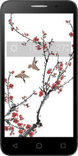 Силиконовый чехол Сакура v2 для Alcatel One Touch Pop 3 5.0 - 5538u-940 изображение 