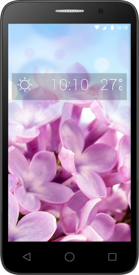 Силиконовый чехол Сирень для Alcatel One Touch Pop 3 5.0 - 527u-940 изображение 