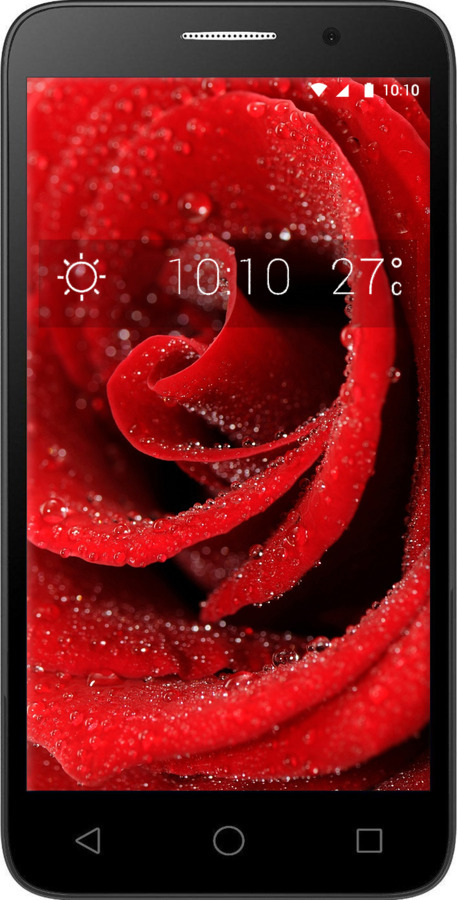 Силиконовый чехол Красная роза для Alcatel One Touch Pop 3 5.0 - 529u-940 изображение 