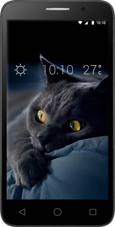 Силиконовый чехол Дымчатый кот для Alcatel One Touch Pop 3 5.0 - 825u-940 изображение 