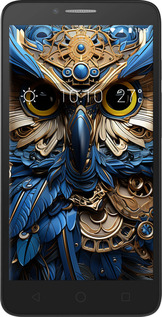 Силіконовий чехол Сова v2 для Alcatel One Touch Pop 3 5.5 - 5649u-941 изображение 