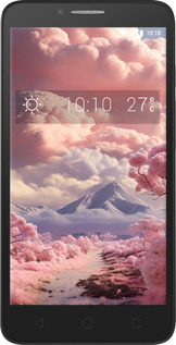 Силіконовий чехол Рожеві хмари для Alcatel One Touch Pop 3 5.5 - 5660u-941 изображение 