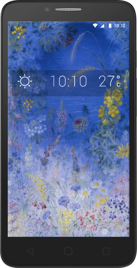 Силиконовый чехол Билокур для Alcatel One Touch Pop 3 5.5 - 5908u-941 изображение 