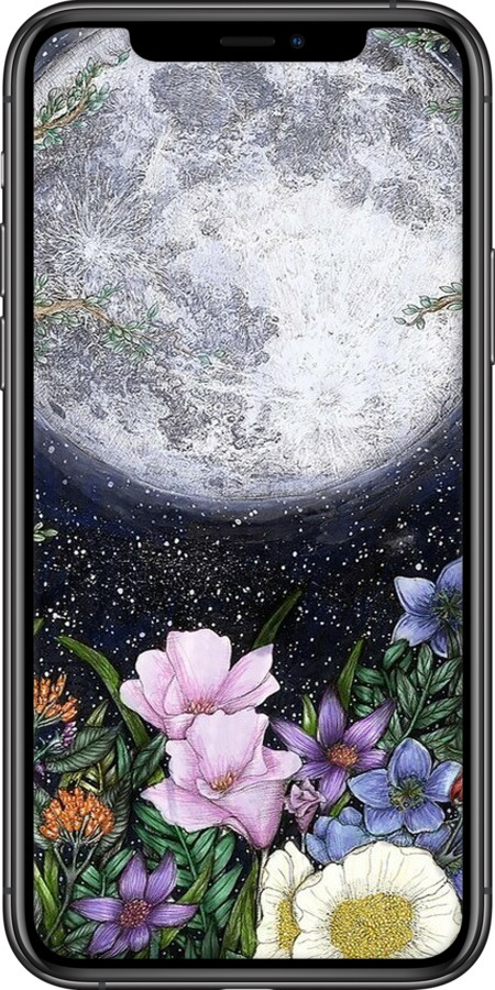 TPU чехол Полночь в саду II для Apple iPhone 11 Pro Max - 6424b-1723 изображение 