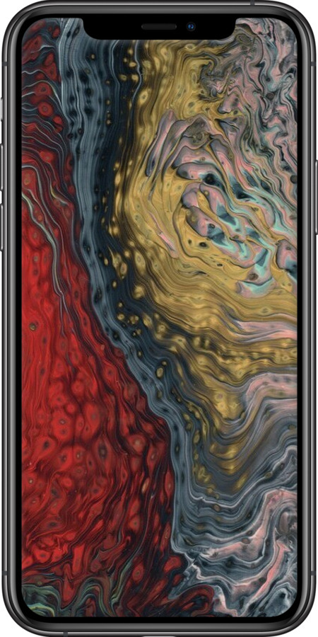 TPU чехол Із зображенням абстрактного живопису для Apple iPhone 11 Pro Max - 6530b-1723 изображение 
