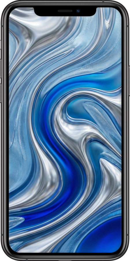 TPU чехол Liquid Chrome для Apple iPhone 11 Pro Max - 6781b-1723 изображение 