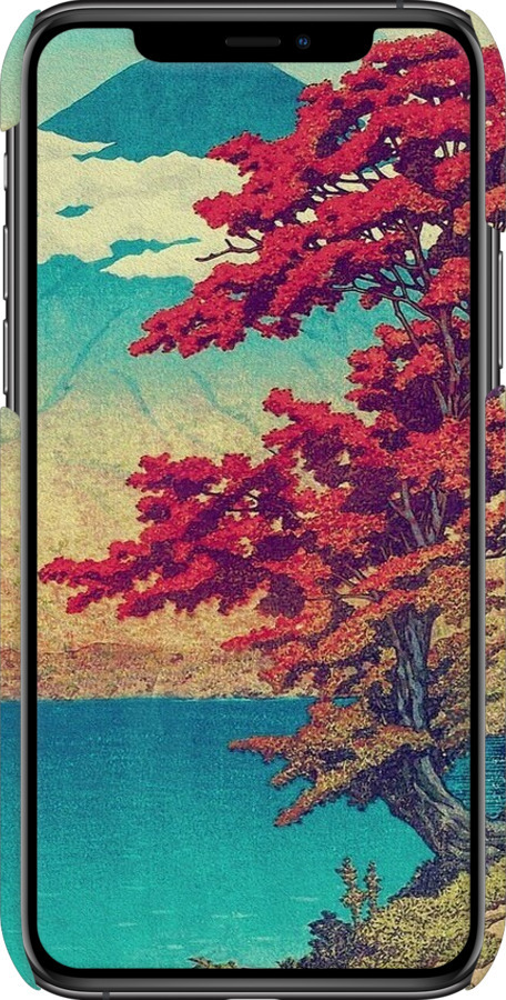 3D пластиковый глянцевый чехол С изображением природы для Apple iPhone 11 Pro Max - 6469c-1723 изображение 