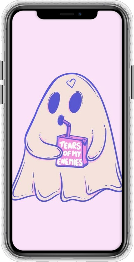 Чехол Bumper чехол Милый призрак для Apple iPhone 11 Pro Max - 6507pc-1723 изображение 