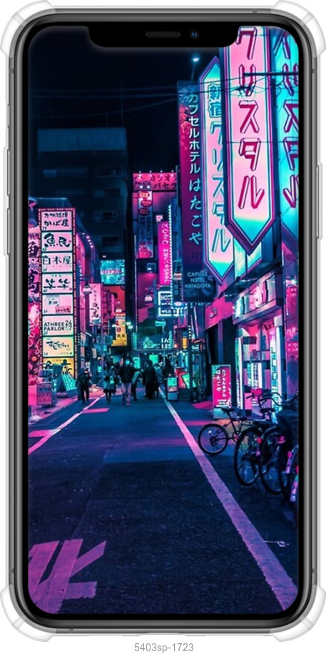 Силіконовий протиударний с посиленими кутами чехол № 5403 для Apple iPhone 11 Pro Max - 5403sp-1723 изображение 