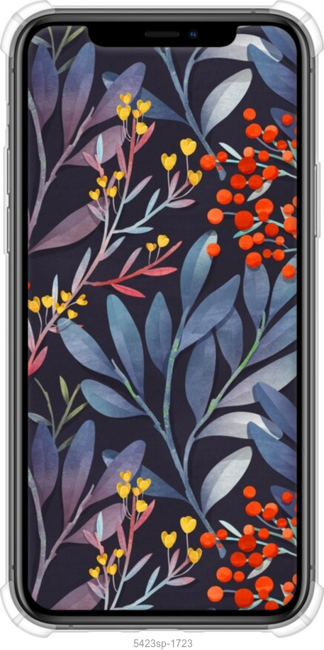 Силикон с усиленными углами чехол № 5423 для Apple iPhone 11 Pro Max - 5423sp-1723 изображение 