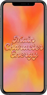 Силіконовий чехол Aura Gradient Main Character Energy Aesthetic Y2K для Apple iPhone 11 Pro Max - 6783u-1723 изображение 