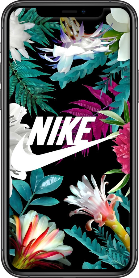 Силіконовий чехол Nike для Apple iPhone 11 Pro Max - 6378u-1723 изображение 