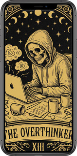 TPU чехол The Overthinker для Apple iPhone 11 Pro - 6774b-1788 изображение 