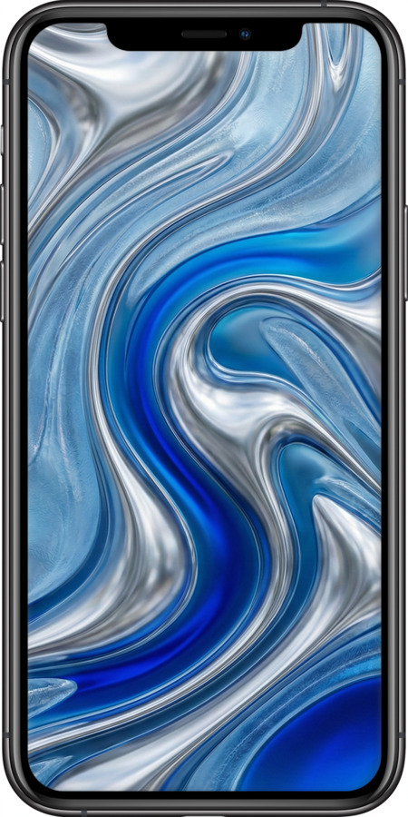 TPU чехол Liquid Chrome для Apple iPhone 11 Pro - 6781b-1788 изображение 