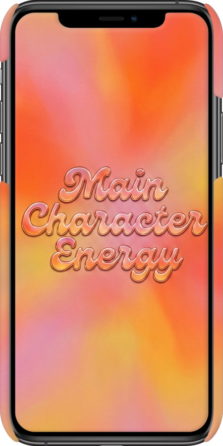 3D пластиковый глянцевый чехол Aura Gradient Main Character Energy Aesthetic Y2K для Apple iPhone 11 Pro - 6783c-1788 изображение 