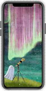 Чехол Bumper чехол Привидение и звезды для Apple iPhone 11 Pro - 6443pc-1788 изображение 