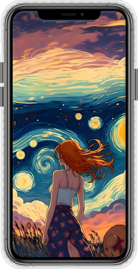 Чехол Bumper чехол Девушка Арт для Apple iPhone 11 Pro - 6325pc-1788 изображение 