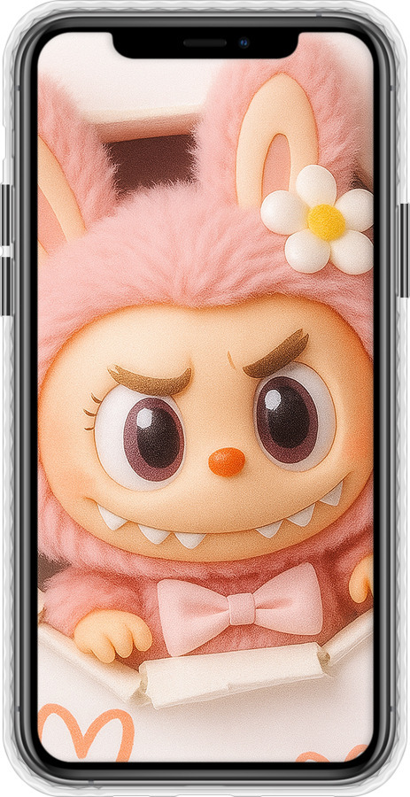 Чехол Bumper чехол Лабубу 2 для Apple iPhone 11 Pro - 6710pc-1788 изображение 